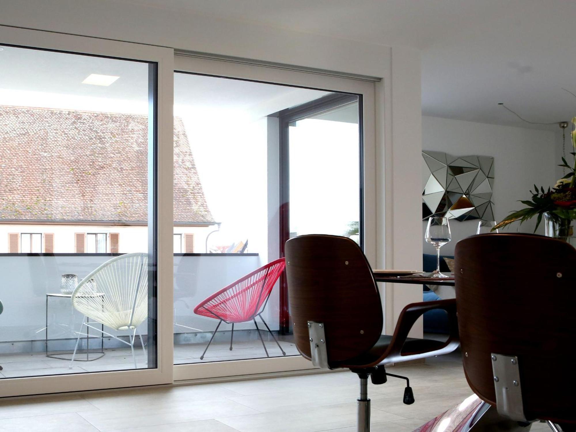 Purer Genuss - 110Qm Appartement Owingen Buitenkant foto
